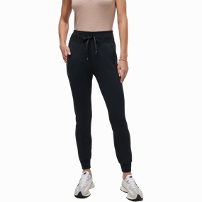 High Waist StainResistantCoating Women's Skyloft Soft Tie Jogger