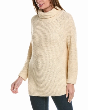 Chilly Wardrobe Lafayette 148 New York Blouson Silk & Mohair-Blend Sweater