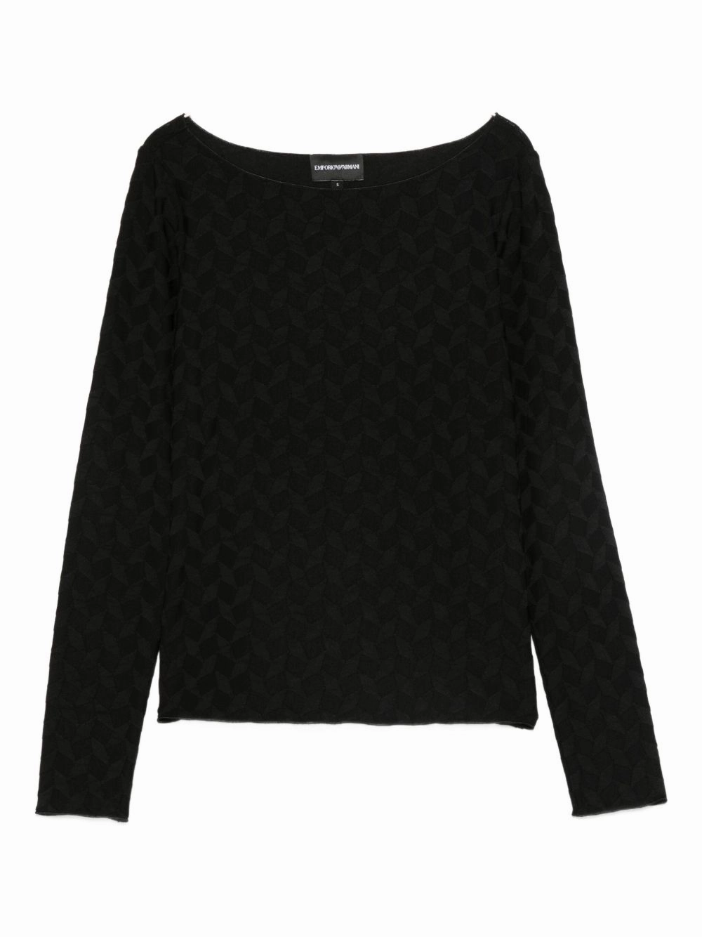 Emporio Armani Women's Sweaters Abrasion Resistant Edging Cozy Thermal