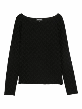 Emporio Armani Women's Sweaters Comfortable Design Soft Touch Texture