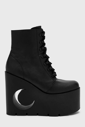 Cushioned Base Crescent Boots