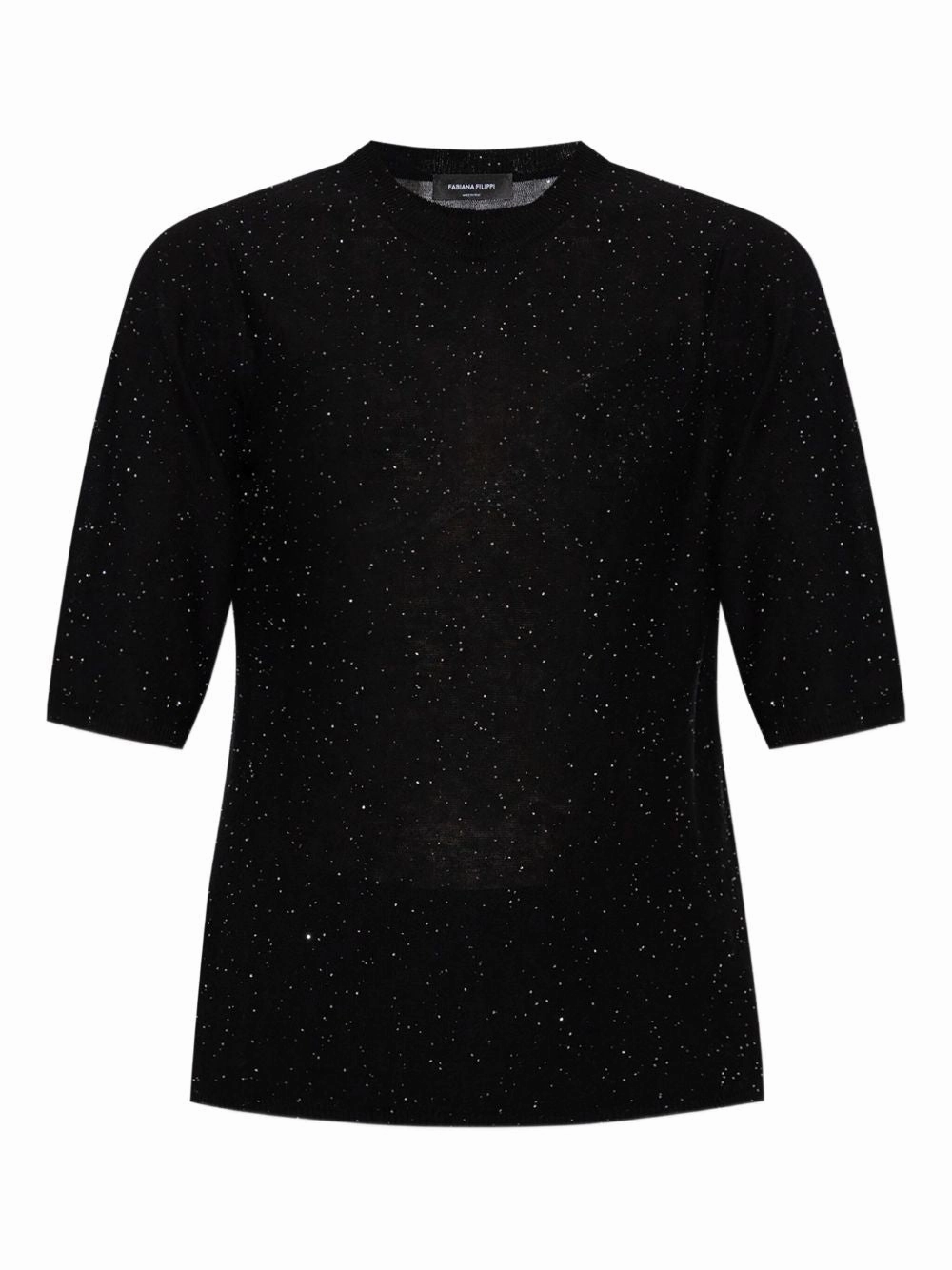 Breathable mesh panel Fabiana Filippi Women's Sweaters