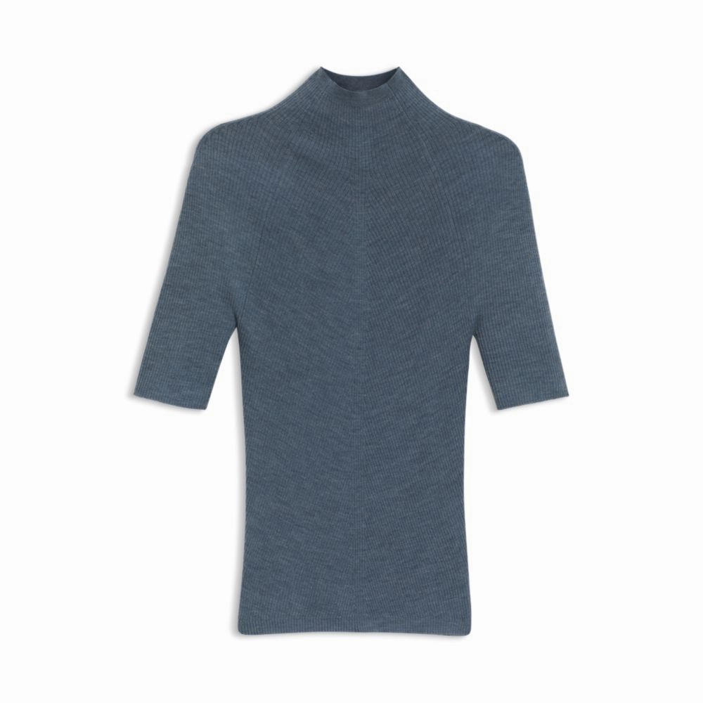 Fashion Layer Chilly Days Crew-neck sweater in Merino wool