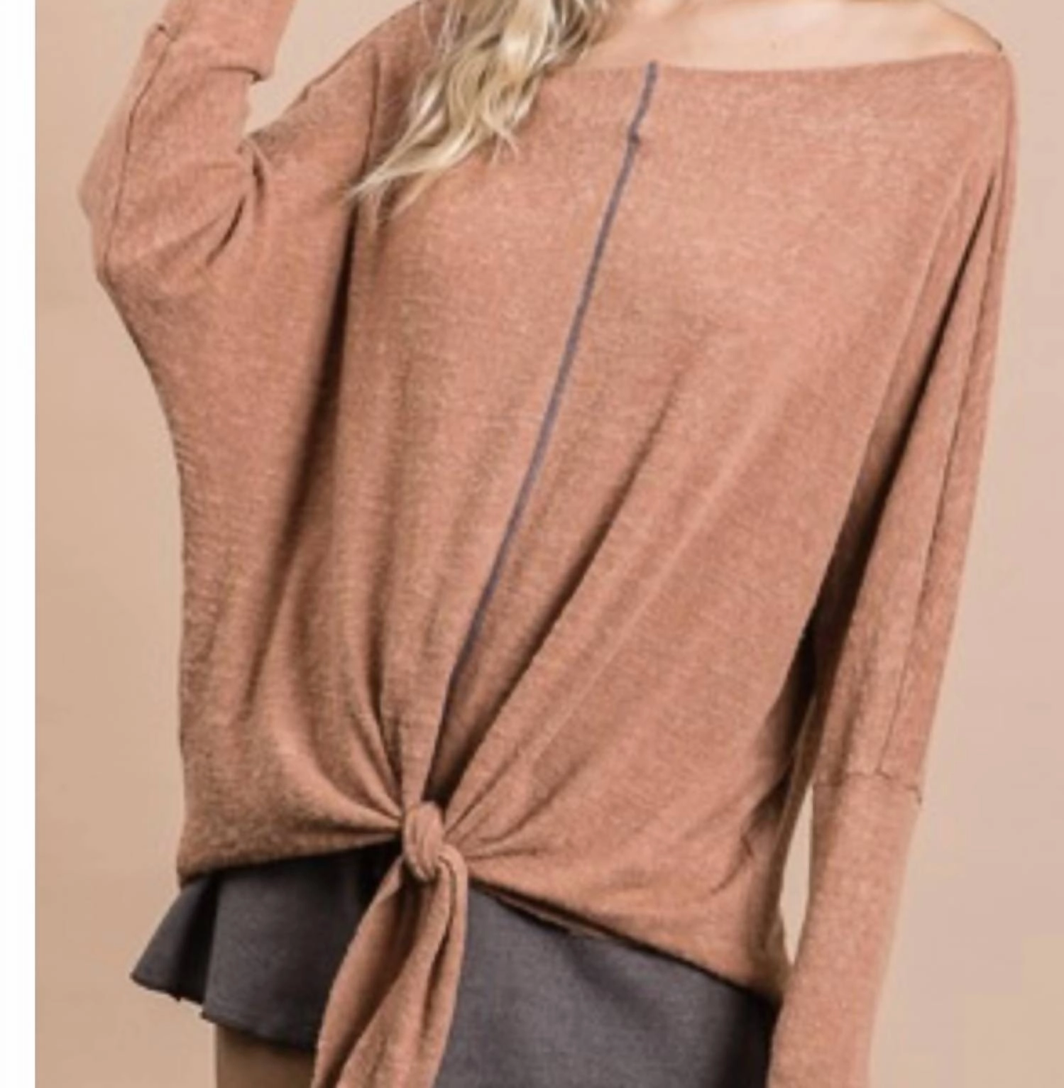 Amy In Rust Sophisticated Look Comfy and Stylish