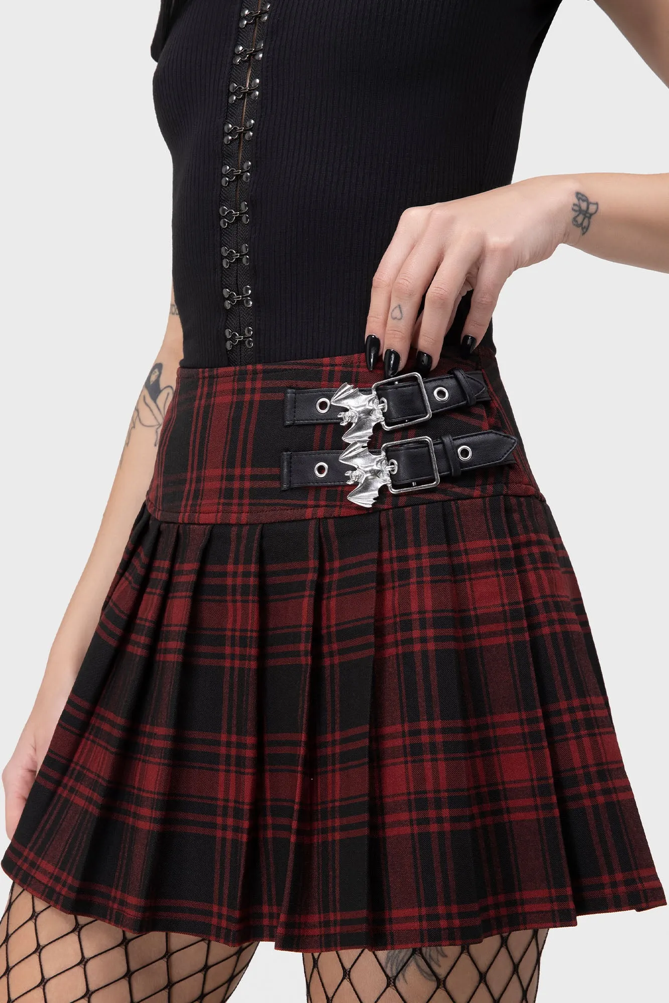 Bat Girl Skirt [TARTAN] Easy Outfit