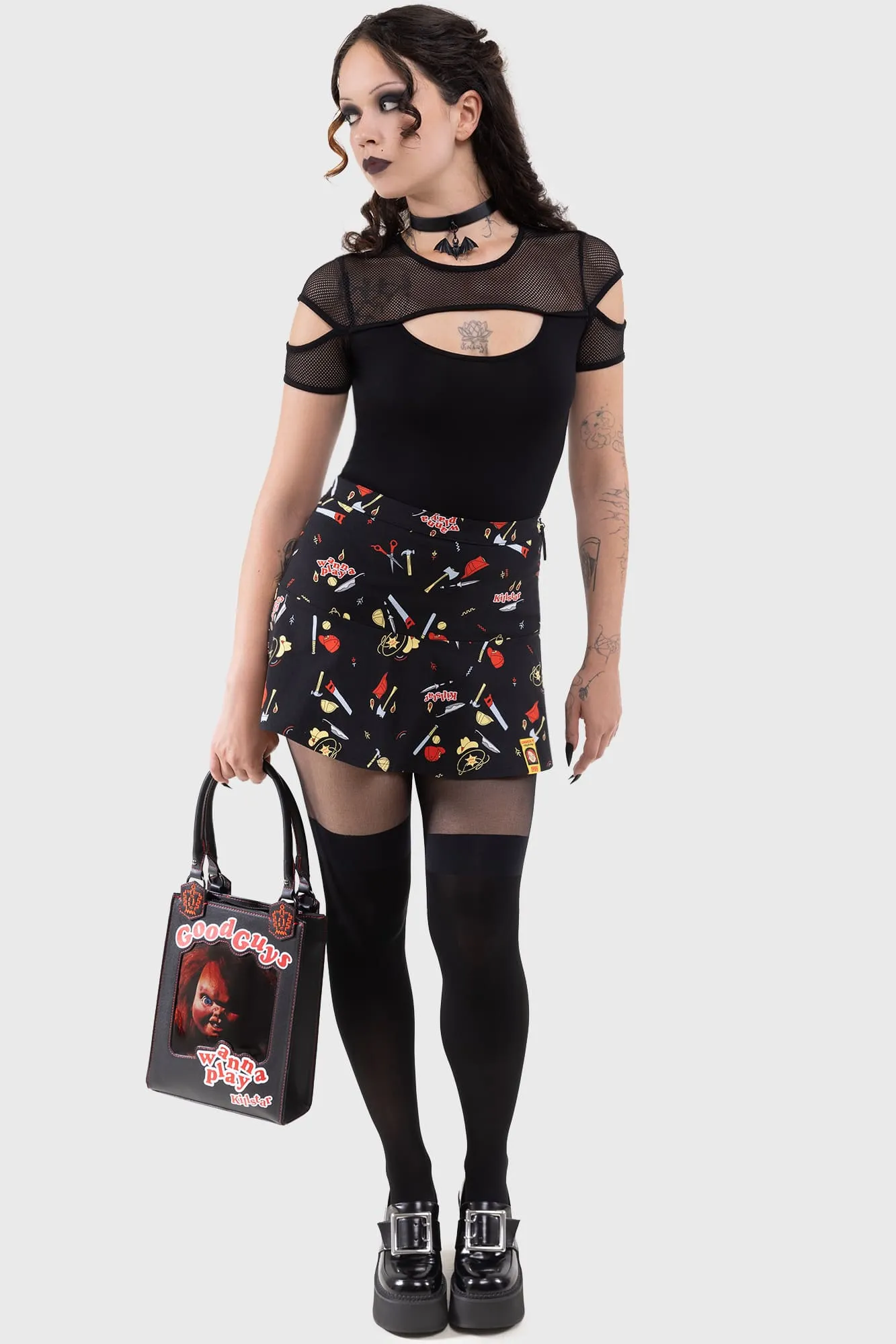 Wedding guest Friction Free It's Time To Play Mini Skirt
