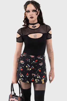 Flexible Knit It's Time To Play Mini Skirt