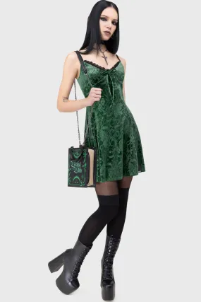 Emerald Envy Mini Dress Relaxed and Elegant Graceful Ease