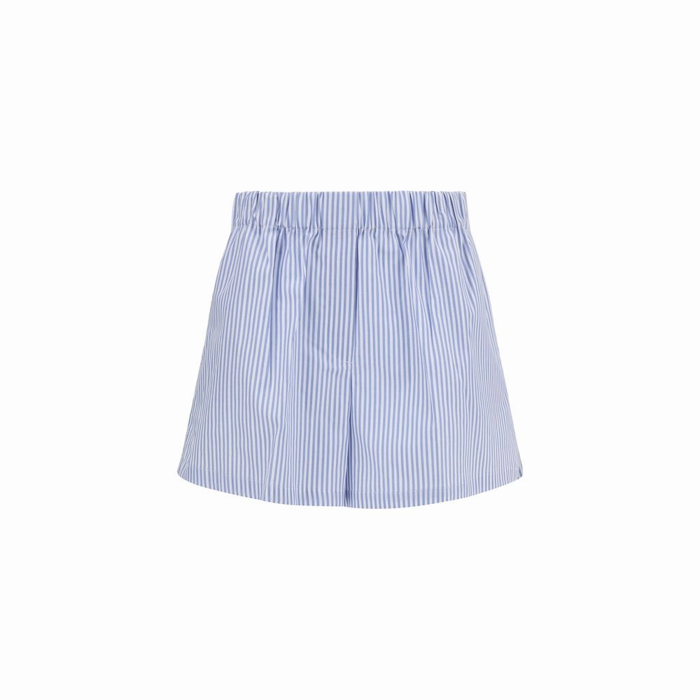 Cruna Striped Women's Shorts HighBackRise