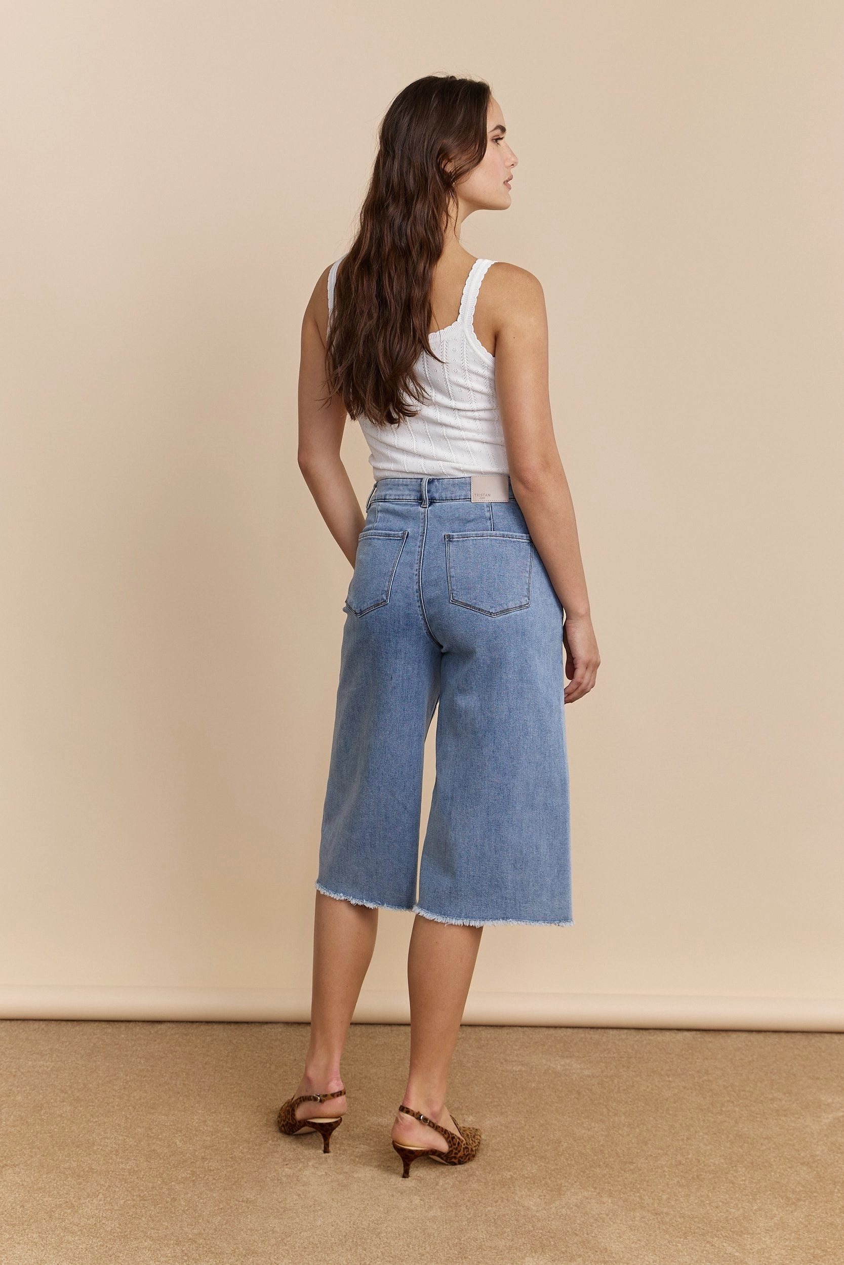 Basic Necessity Culotte jeans