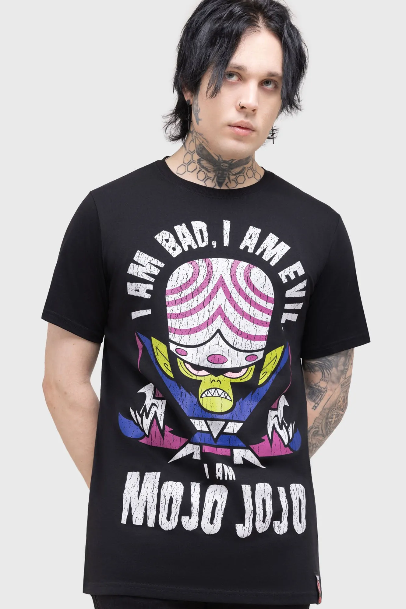 Curses T Shirt Ribbed Collar Trim Comfortable