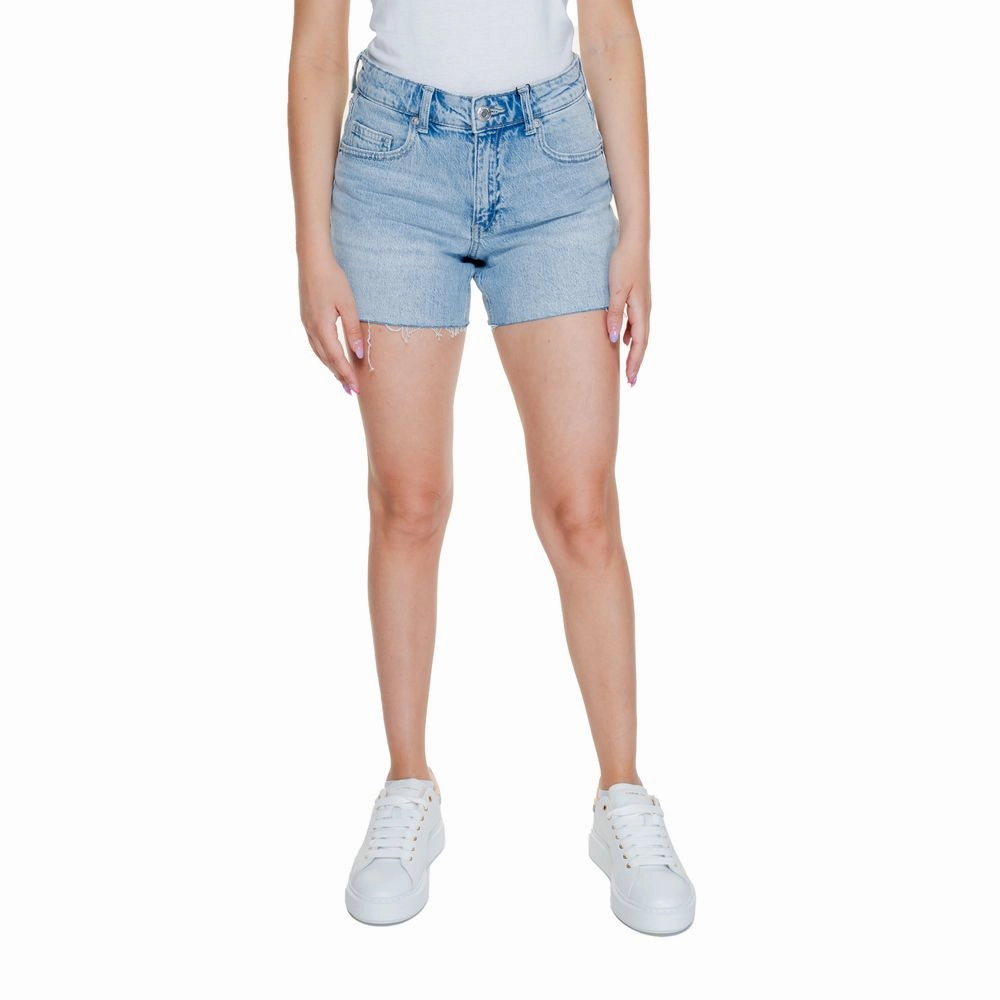retail industry City Look Vero Moda blue Cotton Women's Short