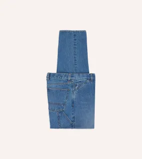 All Purpose Wear Custom Wash 14.2oz Selvedge Denim Painter Pants