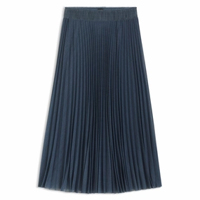 Fade Resistant Lined tulle skirt with pliss pleats