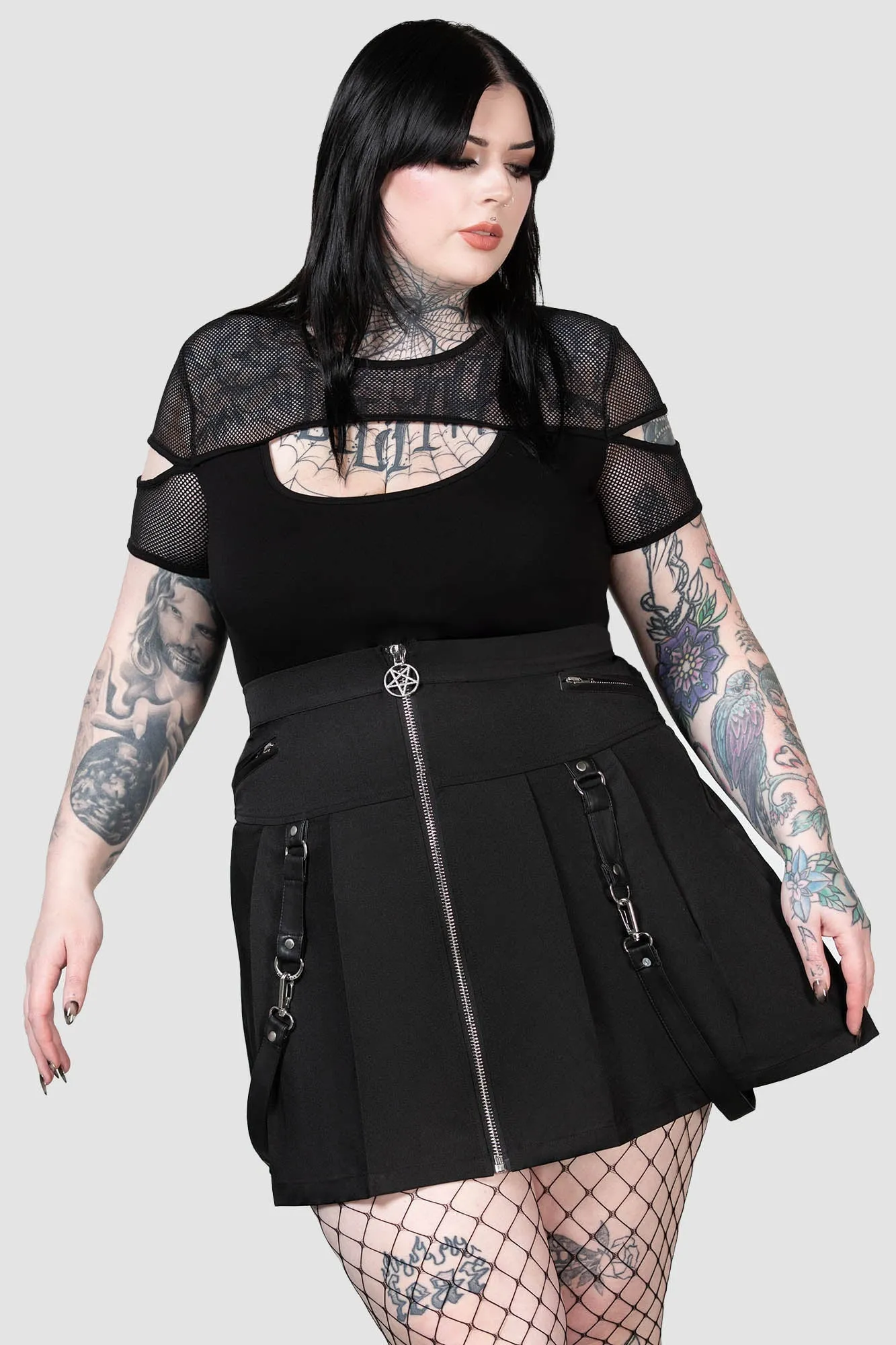Cultural Event Romantic Vibe Blaire B*tch Mini Skirt [B]