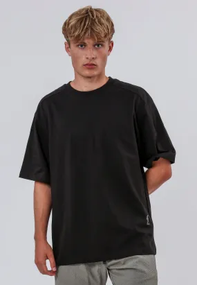WEBBING T-SHIRT BLACK Fashion-Forward Fit