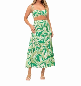 Layered Look Daily Fashion Dominique High Waist Maxi Skirt In Multi