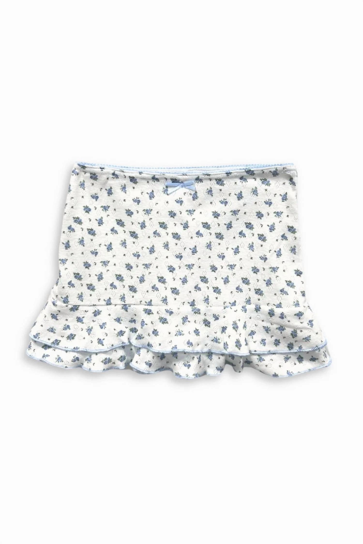 Luxury Finish Teen's Marina Skirt In Baby Blue
