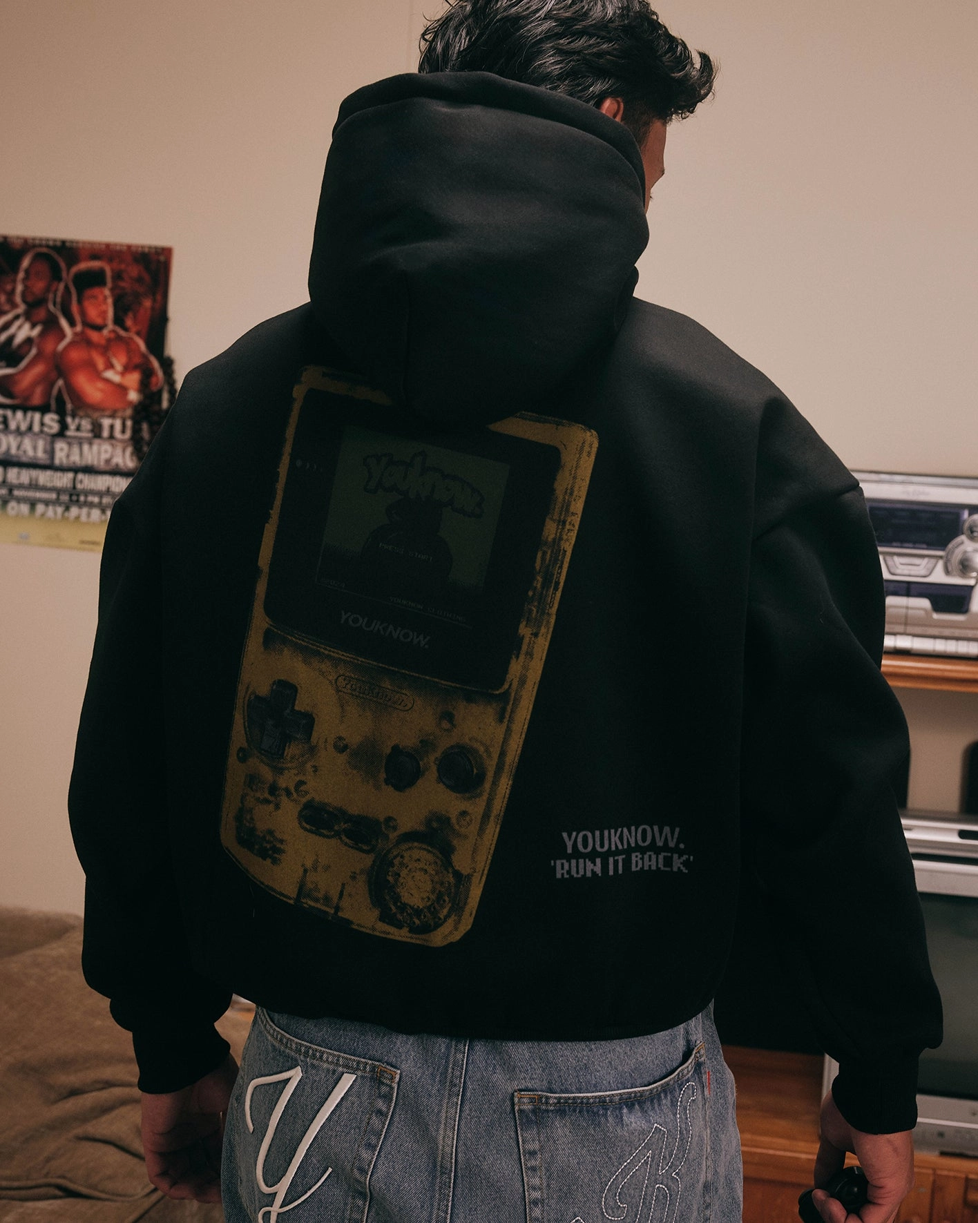 skating clothes RUN IT BACK HOODIE | Pixel