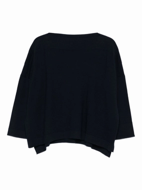 soft fit Flex Knit Ribbing Daniela Gregis Women's Sweaters blue