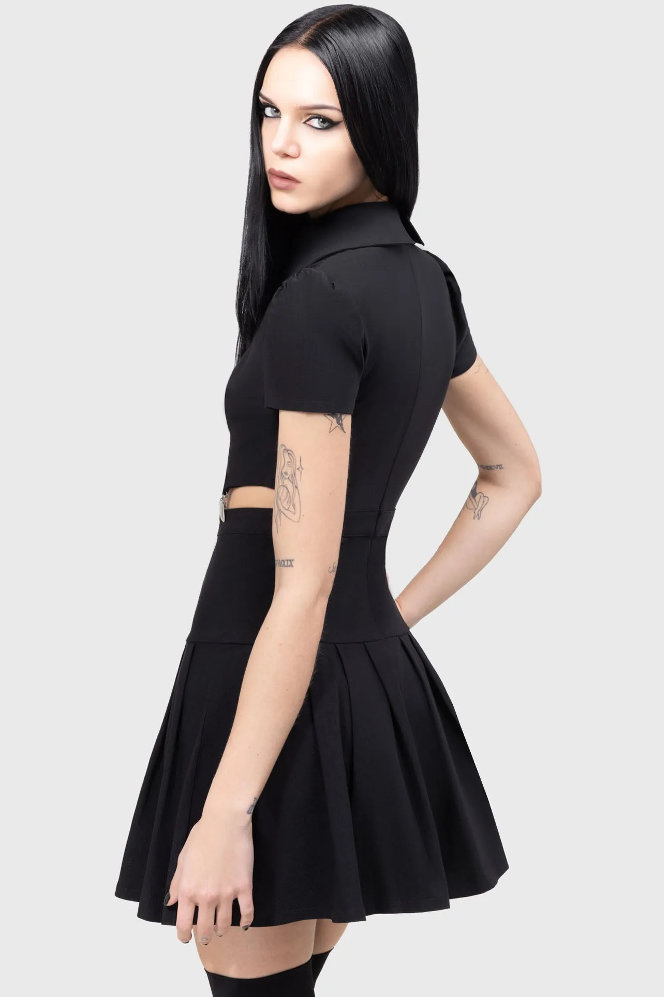 Fresh Fit Fashionable Design Darita Suspender Dress [B]