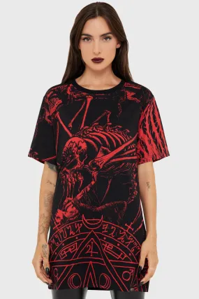 Dark Catharsis T Shirt Heat Transfer Printing