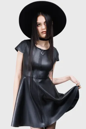 Dark Whisper Dress Versatile dress for layering Unlined Look