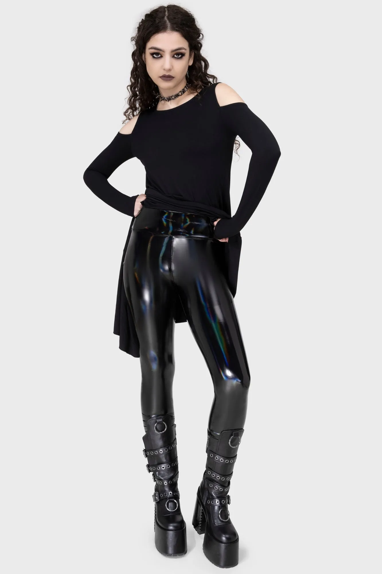 Friction Resistant Darkwaves & Raves Leggings