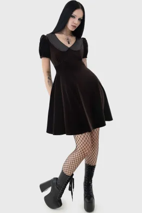 Satin Fabric Work Mood Weblea Dress