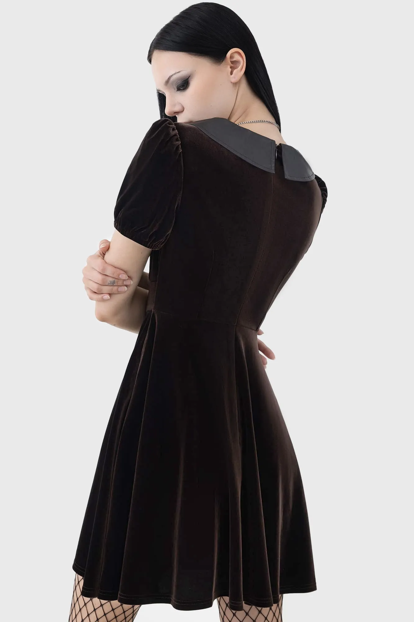Weblea Dress Gathered Skirt Work Style
