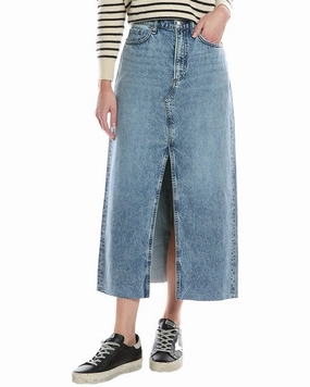 Relaxed Vibes Versatile Outfit rag & bone Clara Midi Skirt