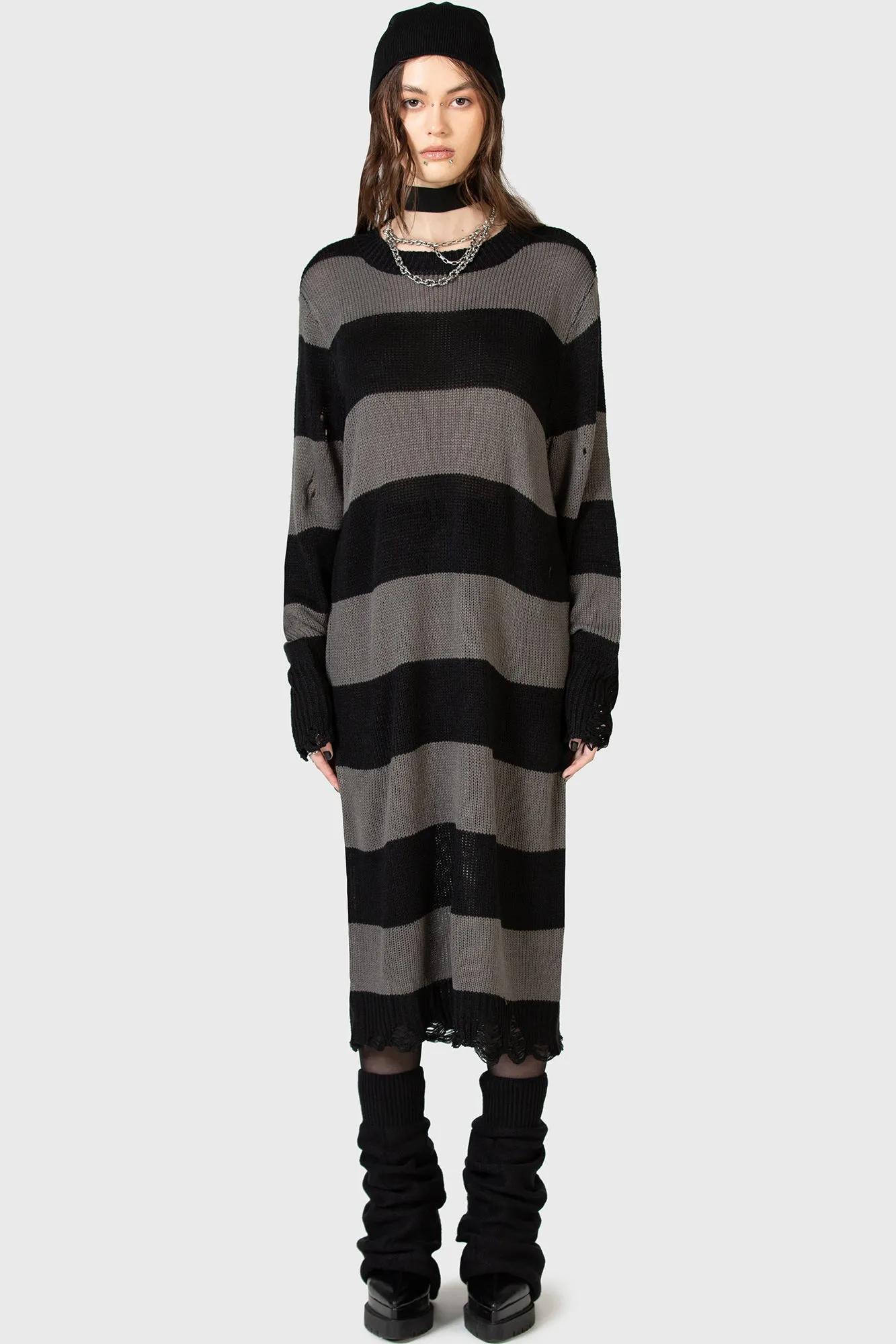 Within Souls Sweater Dress Bust-Enhancing
