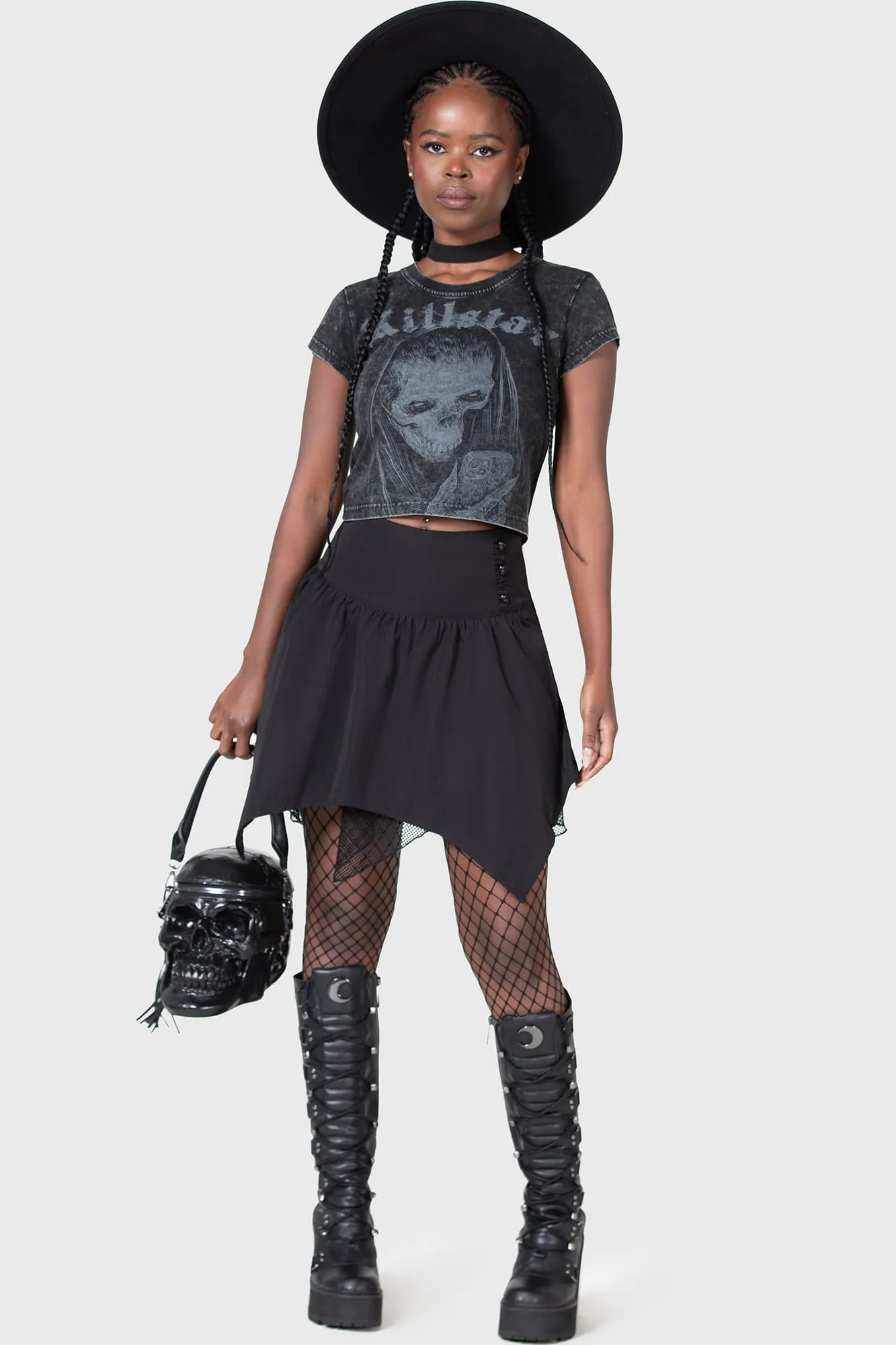 Casual Wear Relax Outfit Death Fairy Skirt