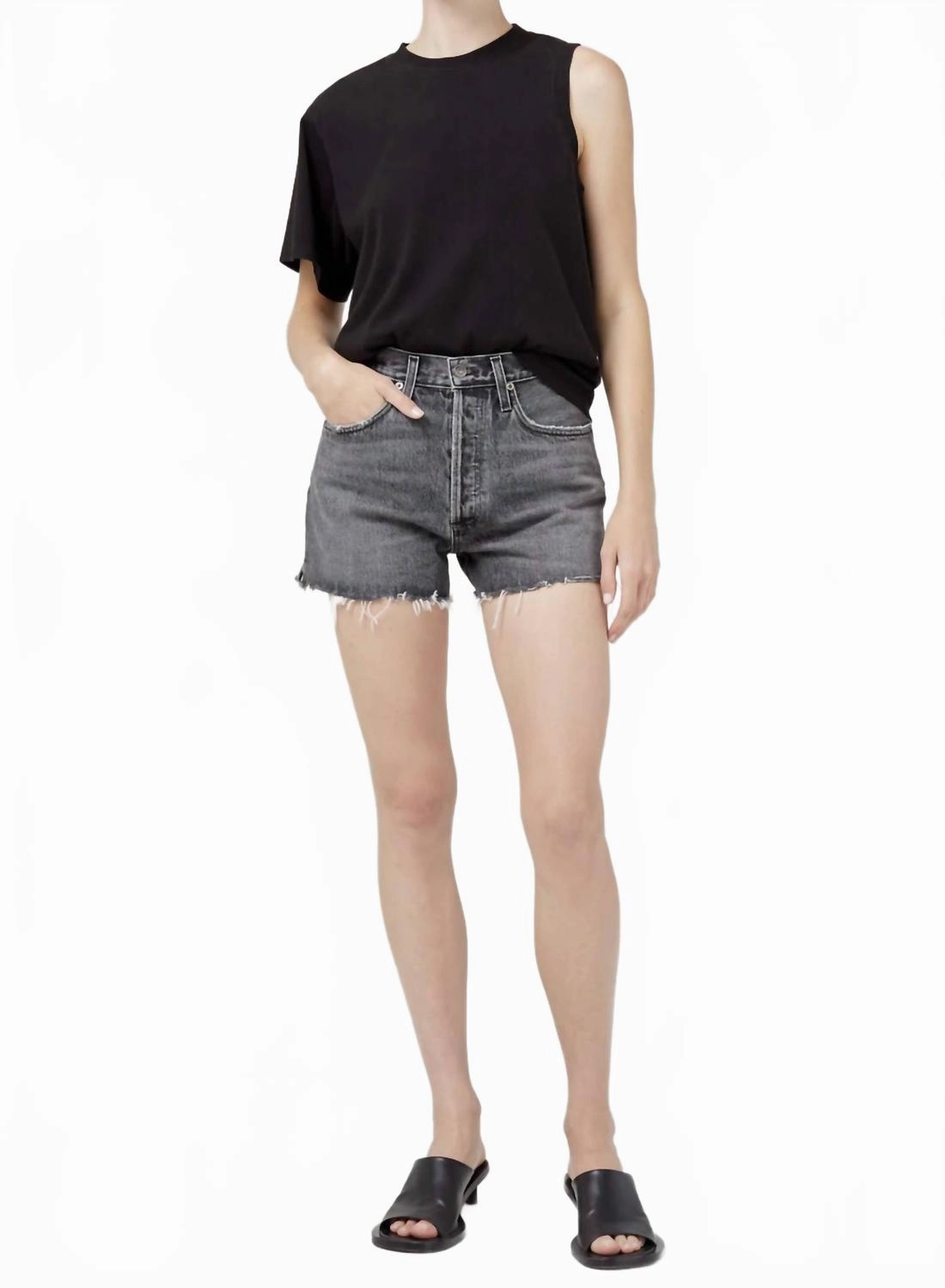 Easy Adjust Drawcord Dee Vintage High Rise Short In Moxy