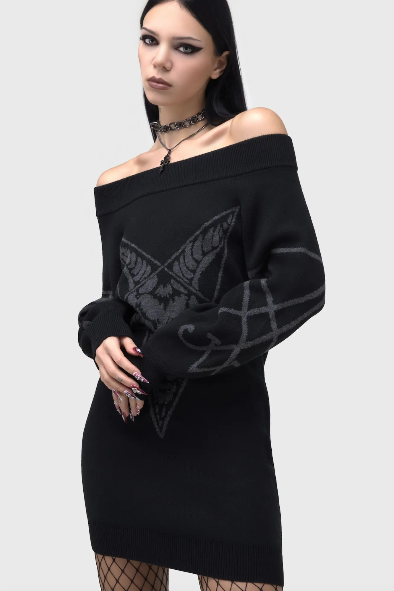 Timeless Wearable Vintage Vibe Demontorn Sweater Dress