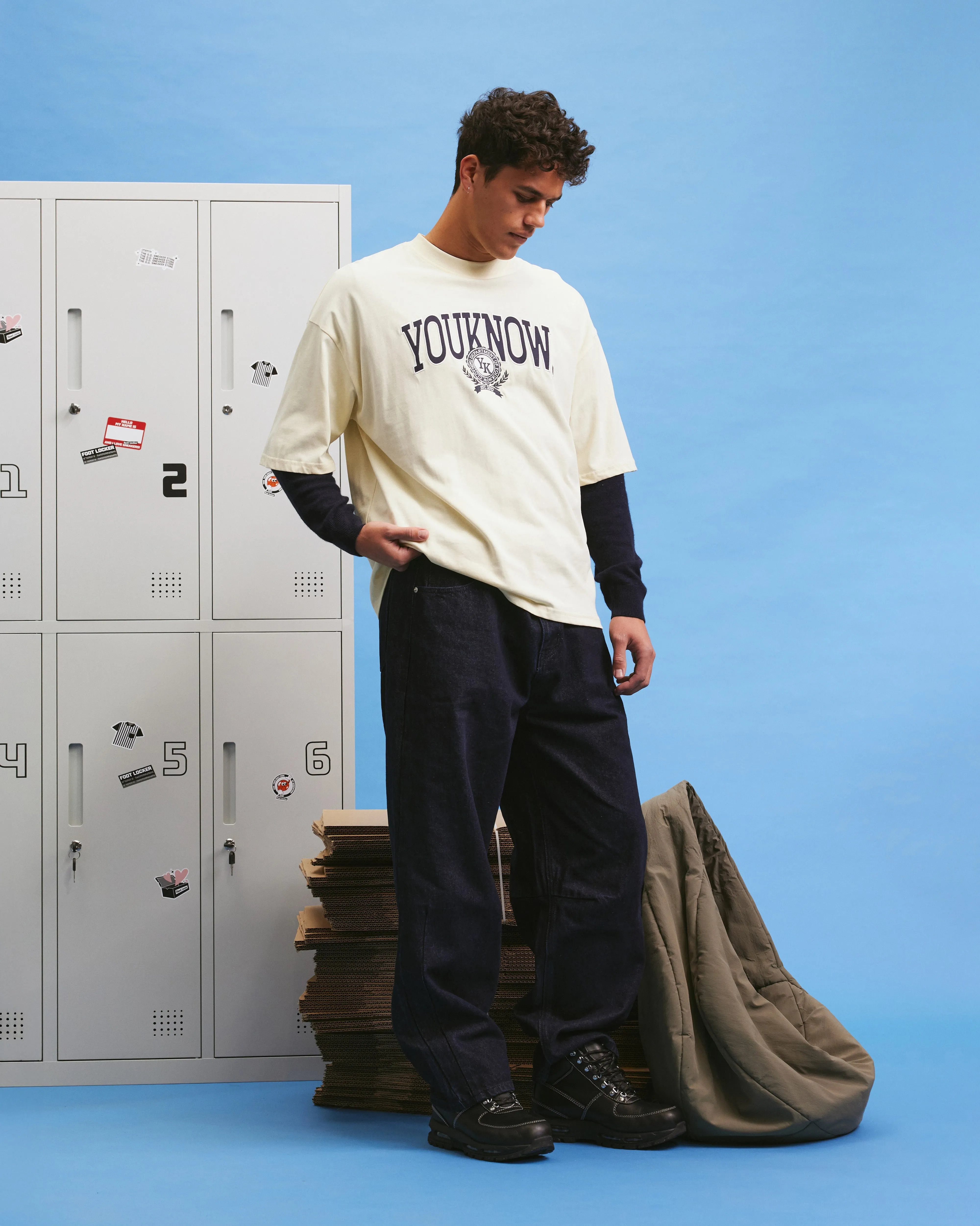 Lightweight Weave Sustainable Fibers Dept. of YKC Tee | Butter