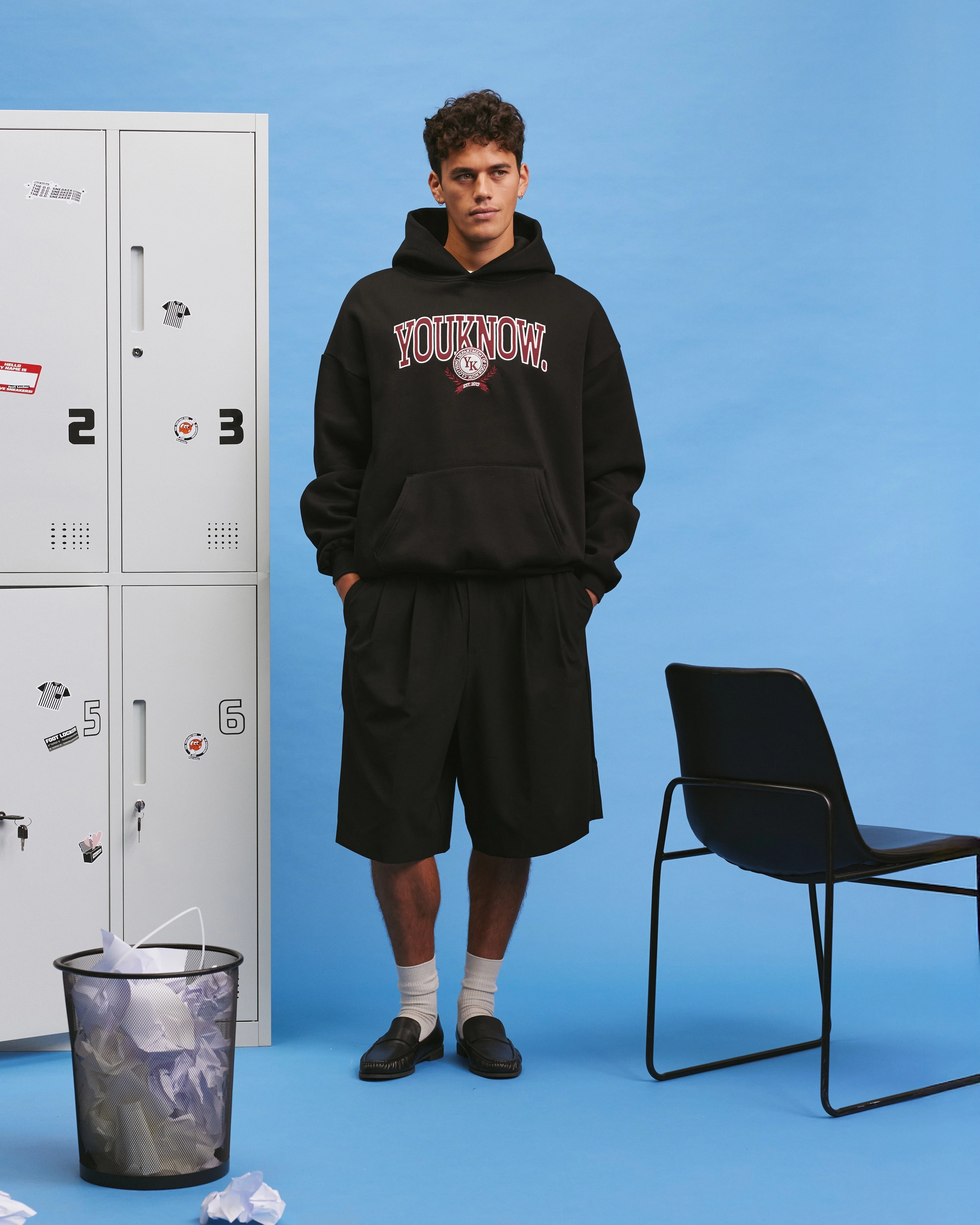 Pajama like Lounge Wear Dept. of YKC Hoodie | Black
