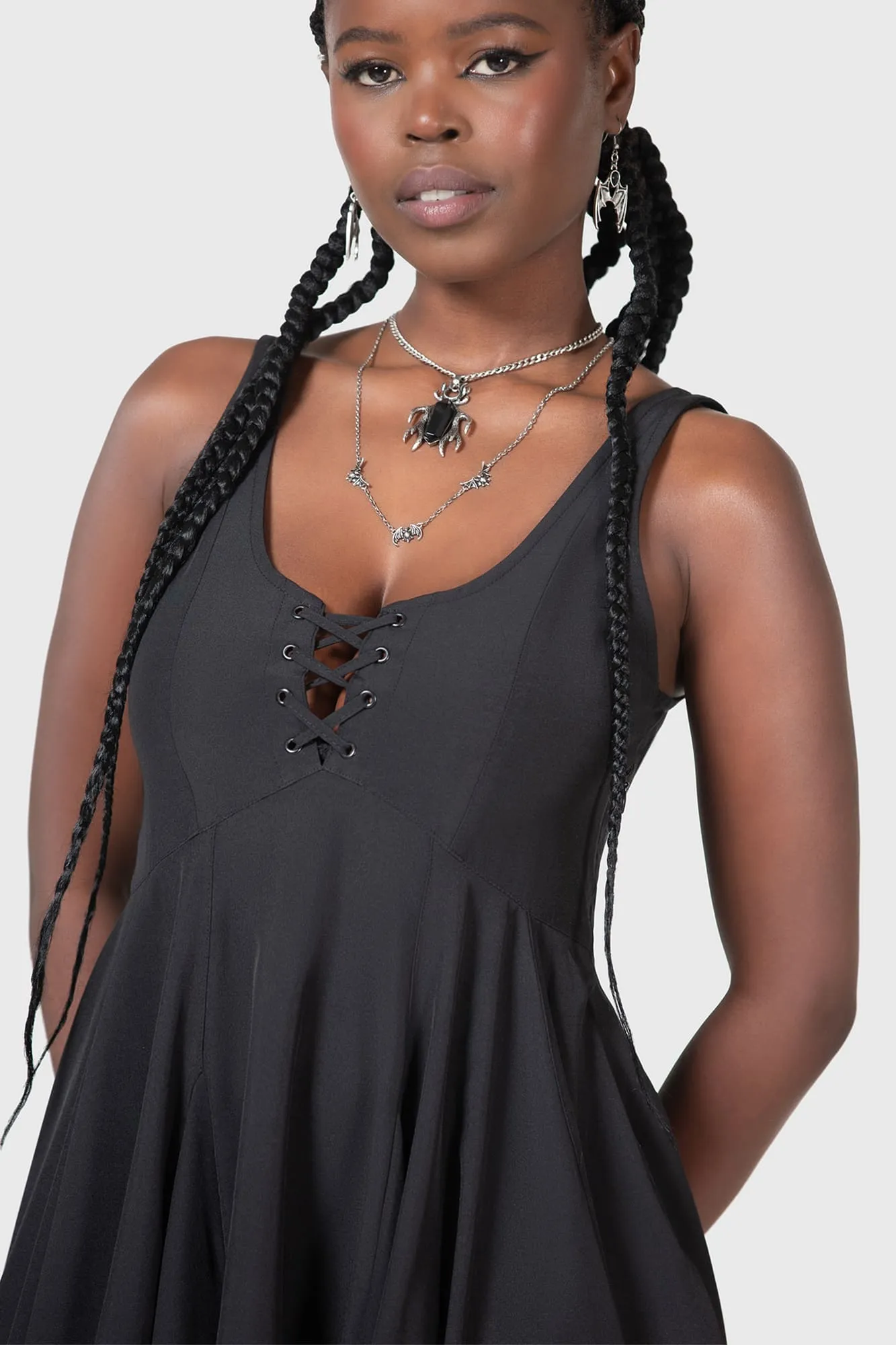 Maximalist-Trend Fresh Tones Descend Dress