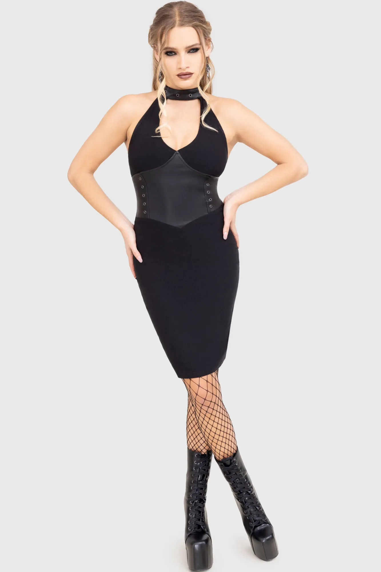 Tiered Skirt Desdemonia Dress