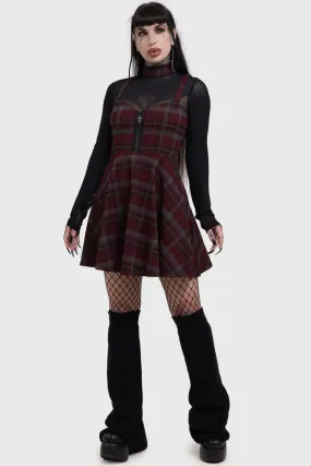 Sable Riot Dress Mermaid-Hem Form Focus