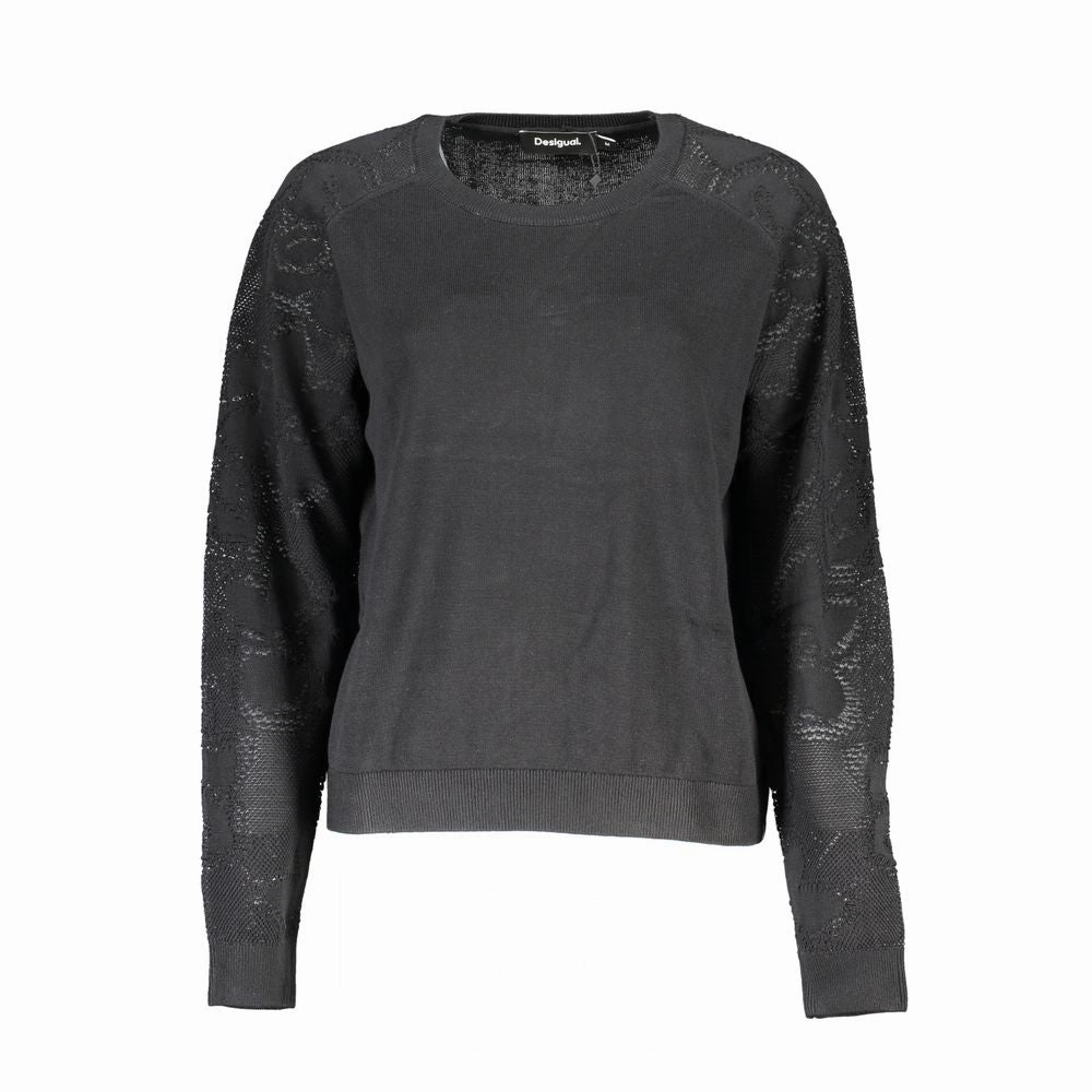 Desigual Cotton Women's Sweater Comfy Knit Look Fine Gauge
