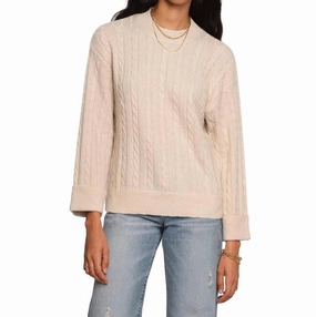 Dessa Sweater In Putty Snug Layer