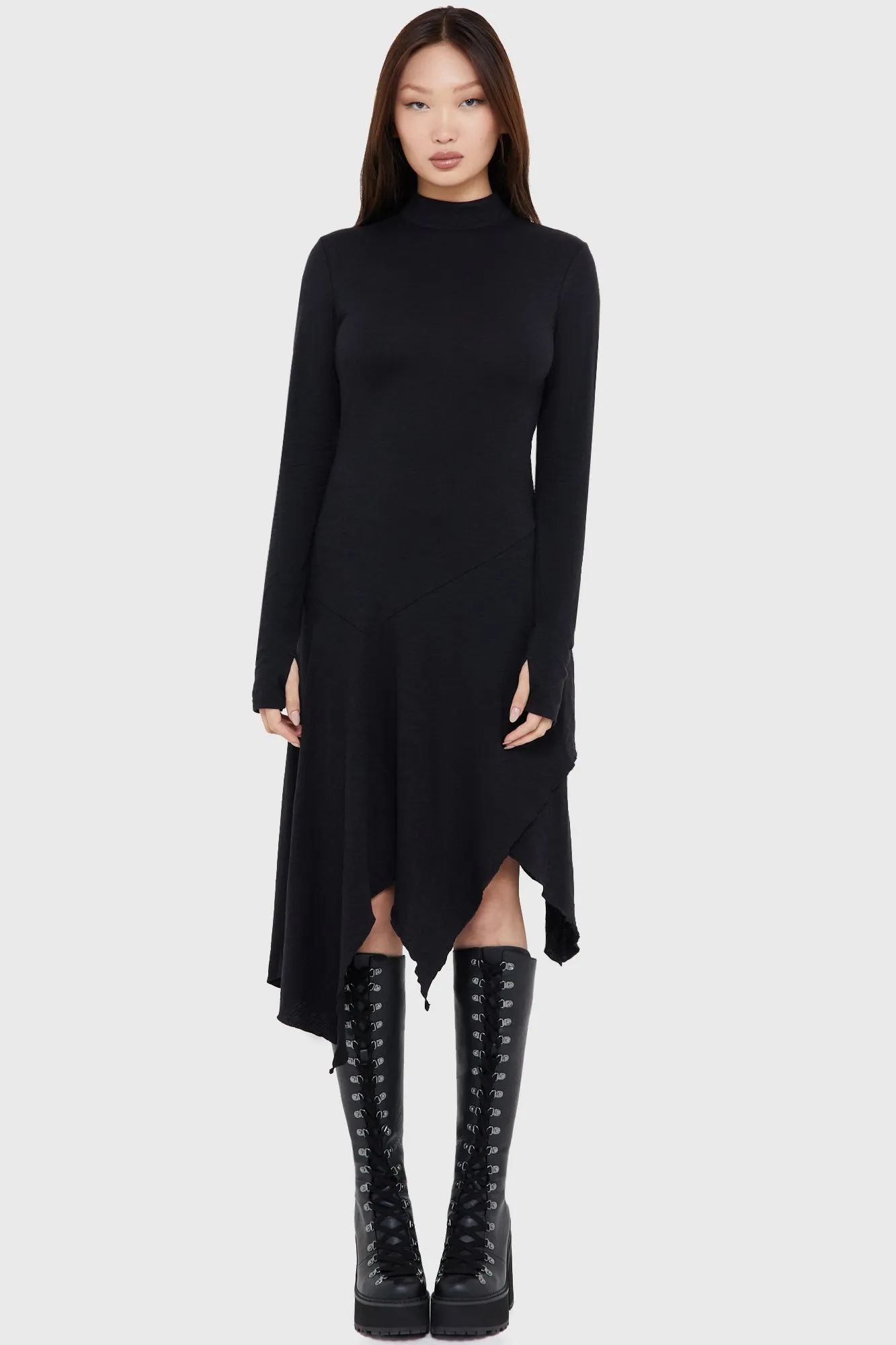 Devil's Decay Dress ContrastStitching