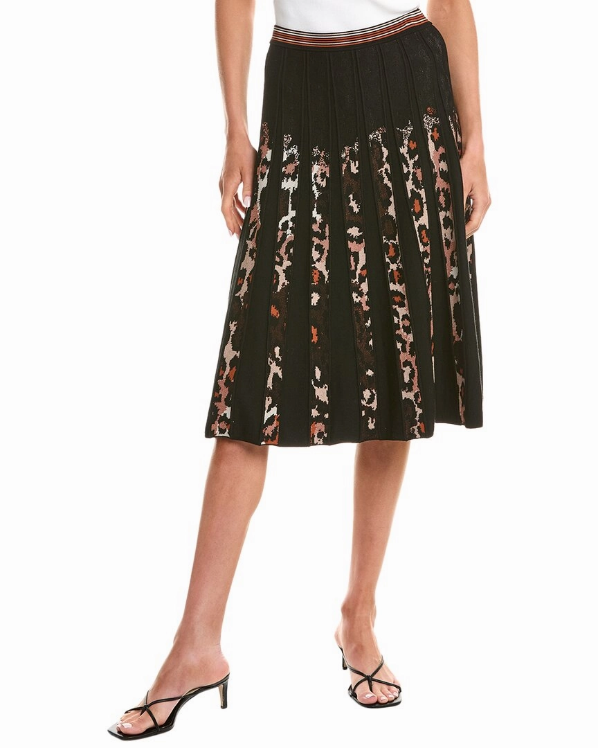 Diane von Furstenberg Hutch Wool-Blend Skirt music concert Fitted Cut