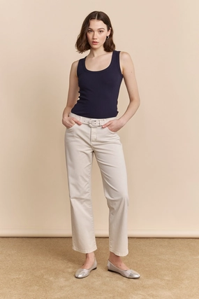 Pastel denim Minimalist Styling All Round Piece