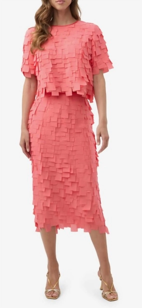 Media Feature Dita Skirt In Peach