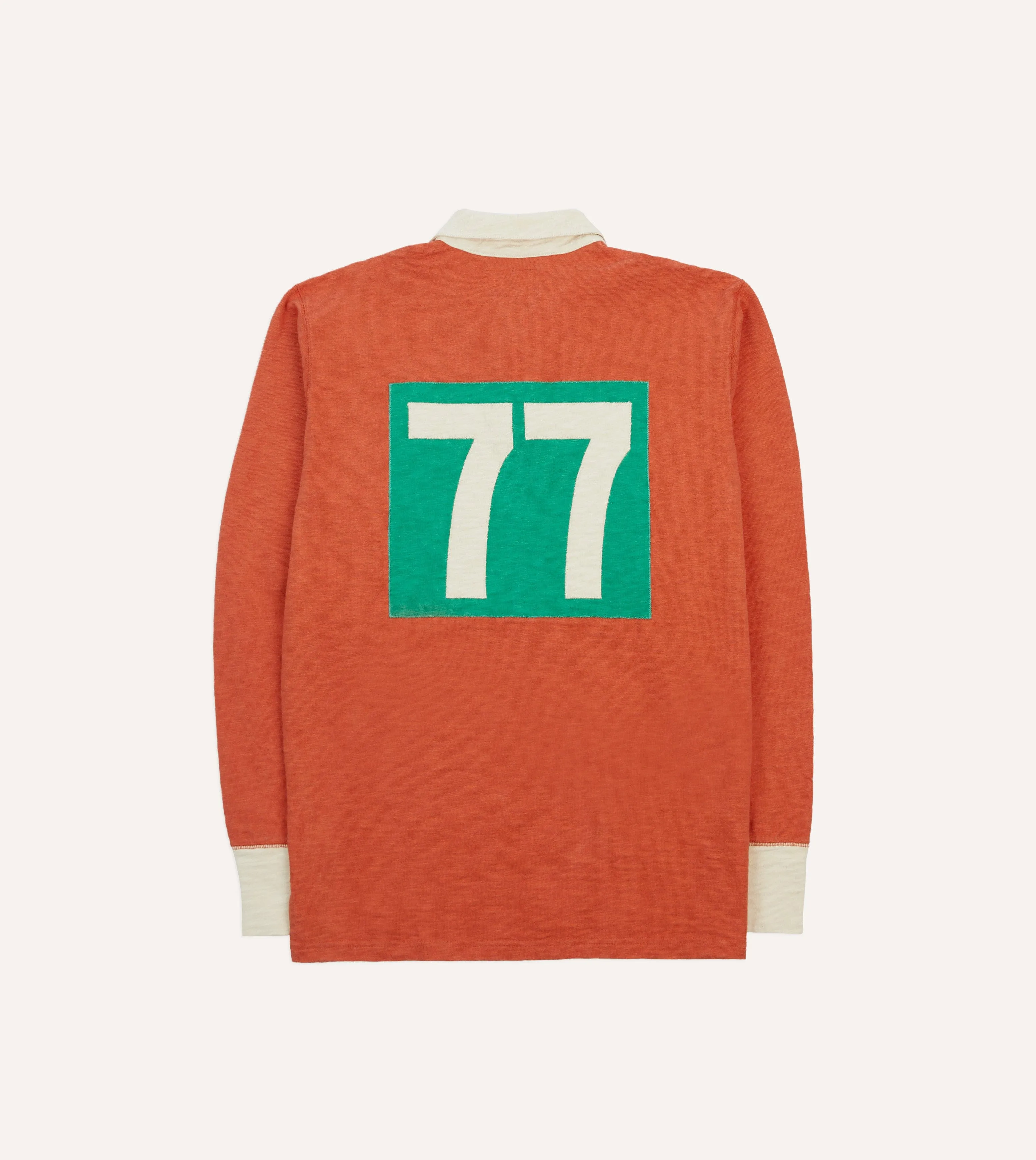 Plus Size Fit Drake??s and New Balance '77 Flam?? Rugby Shirt