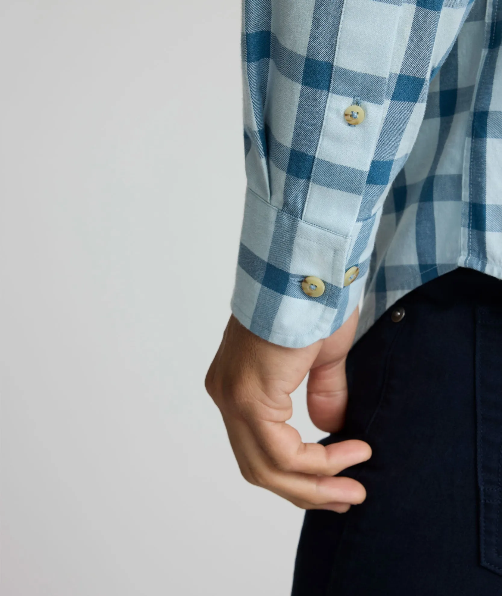 Versatile Layering Piece Flannel Hartmann Shirt