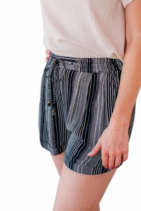 Drawstring Shorts In Navy Free Movement skin friendly