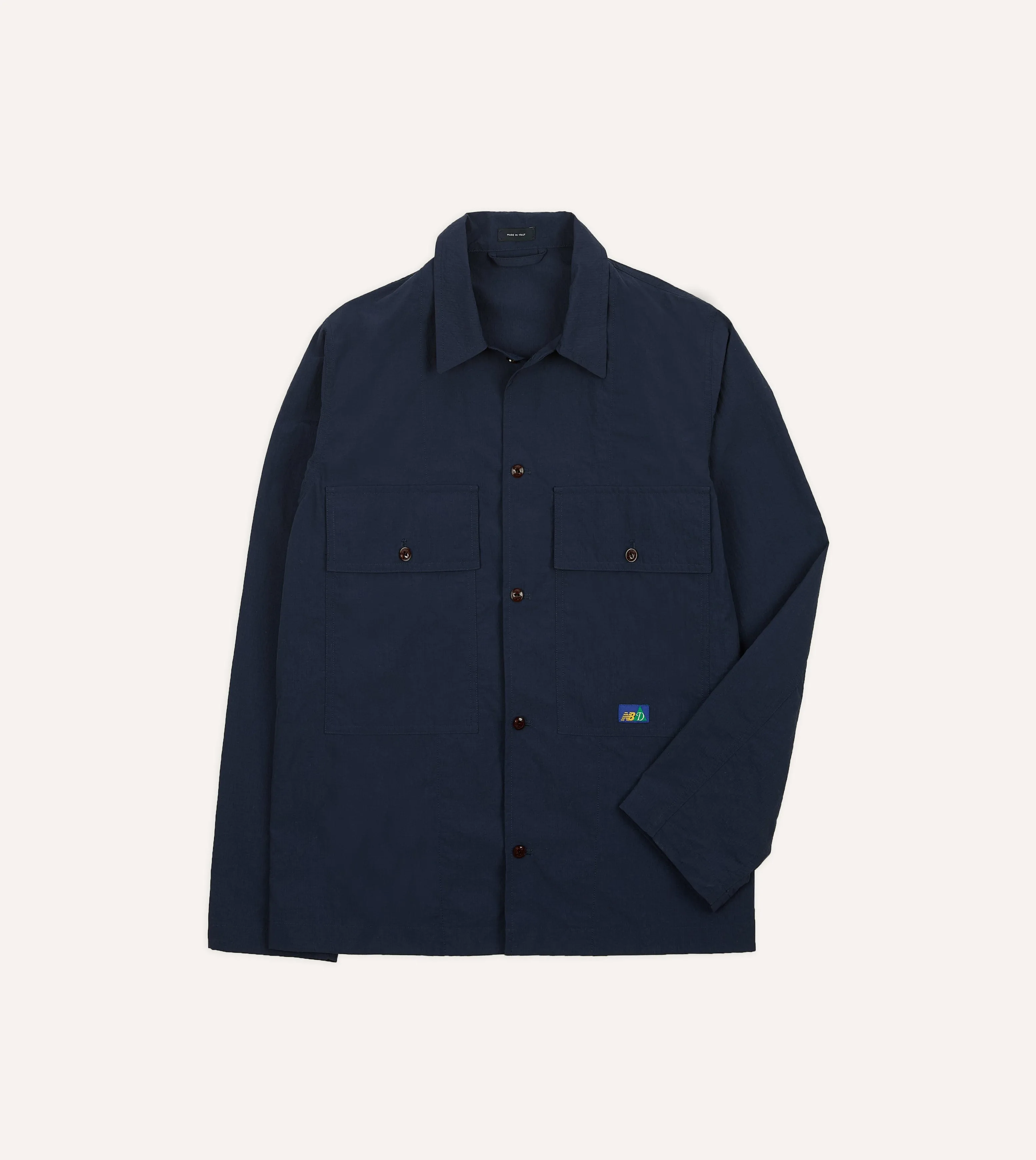 ethical fashion Multi Pocket Design Drake??s and New Balance Nylon Packable Shirt